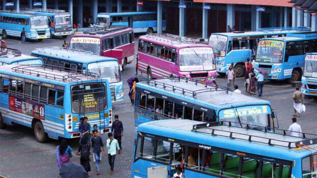 ഇന്ന് അര്‍ധരാത്രി മുതല്‍ സ്വകാര്യ ബസ് ഓടില്ല’;ഇനി സമരത്തിൽ നിന്ന് പിന്നോട്ടില്ലെന്ന് ബസ് ഉടമകൾ